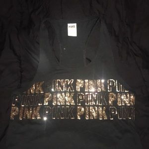Black bling tank from PINK
